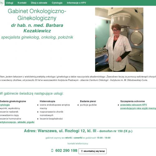 Ginekolog w Warszawie