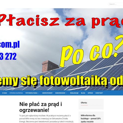 Firmy fotowoltaiczne śląsk - Wejherowo