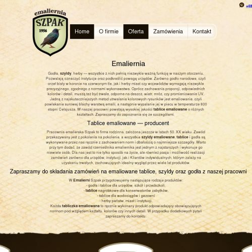 Szyldy na zamówienie - Kraków