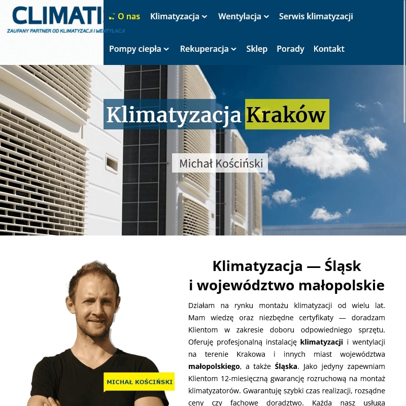 Kraków - serwis klimatyzacji małopolska