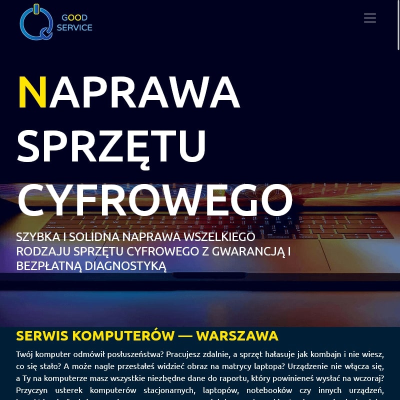 Warszawa - serwis komputerów