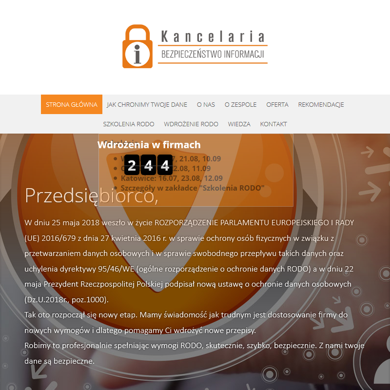 Wrocław - ochrona danych osobowych