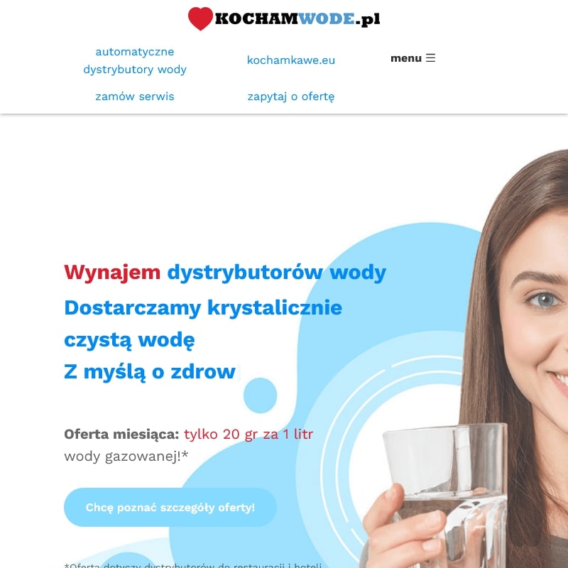 Dystrybutor wody do biura - Warszawa