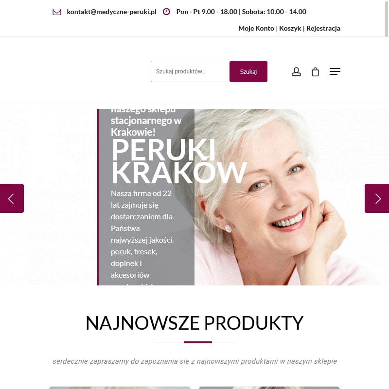 Peruka z grzywką - Kraków
