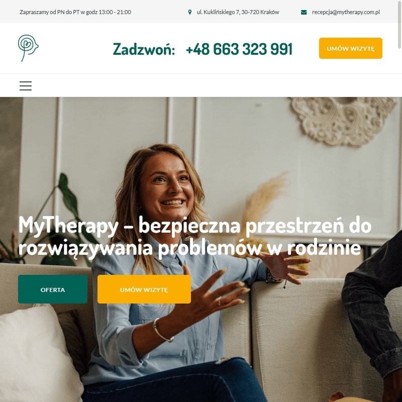 Kraków - terapia psychodynamiczna
