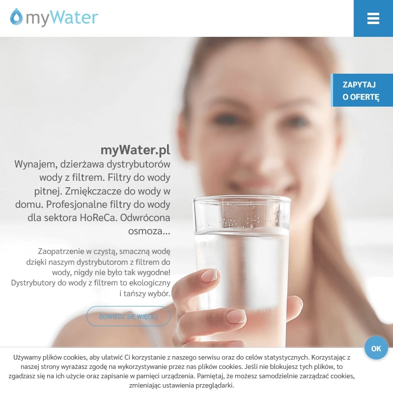 Warszawa - dystrybutor wody do picia