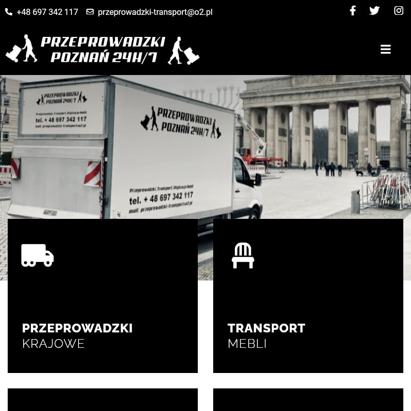 Warszawa - taxi bagażowa