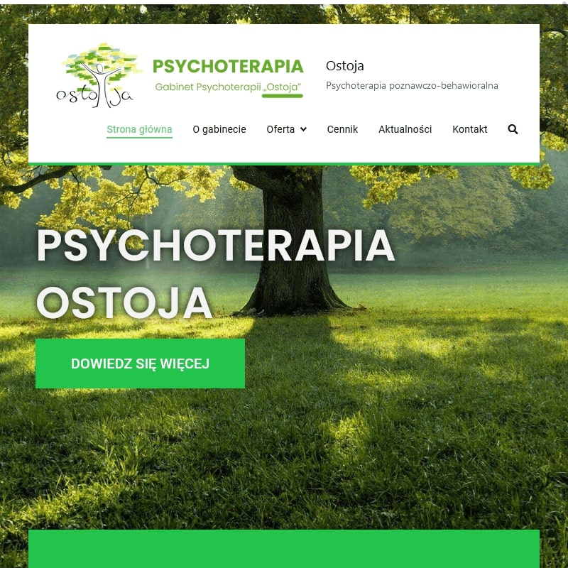 Psycholog depresja Warszawa